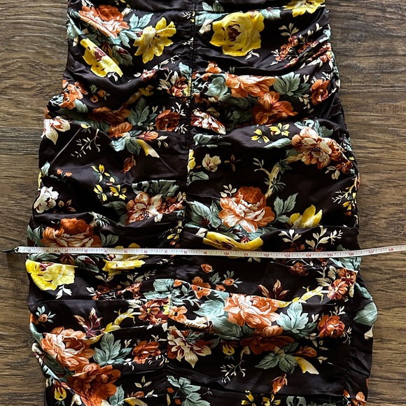 Veronica Beard Kupa Dress Midi Floral Strapless Size 8 - Picture 11 of 14